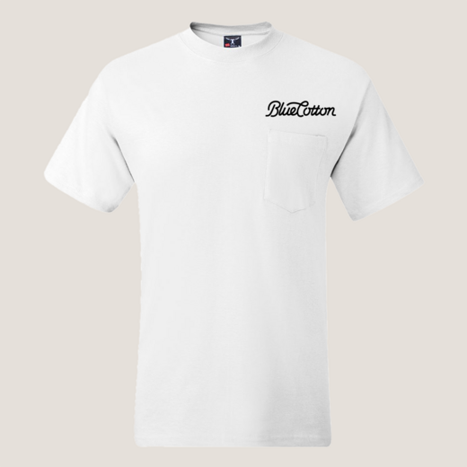 Sample image of 5190 Hanes Beefy-T with Pocket